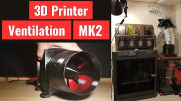 3D Printer Enclosure Ventilation - Mark 2