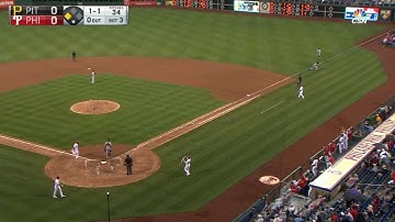 Knapp scores from first on wild play