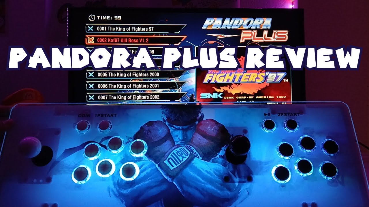 Tablero Arcade Pandora Plus Console: 10 Consolas y 26.800 Juegos Clásicos | Review Completa