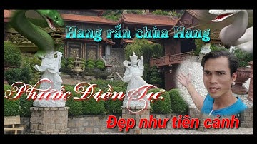 Chùa Hang Núi Sam Châu Đốc (Phước Điền Tự) đẹp như tiên cảnh.