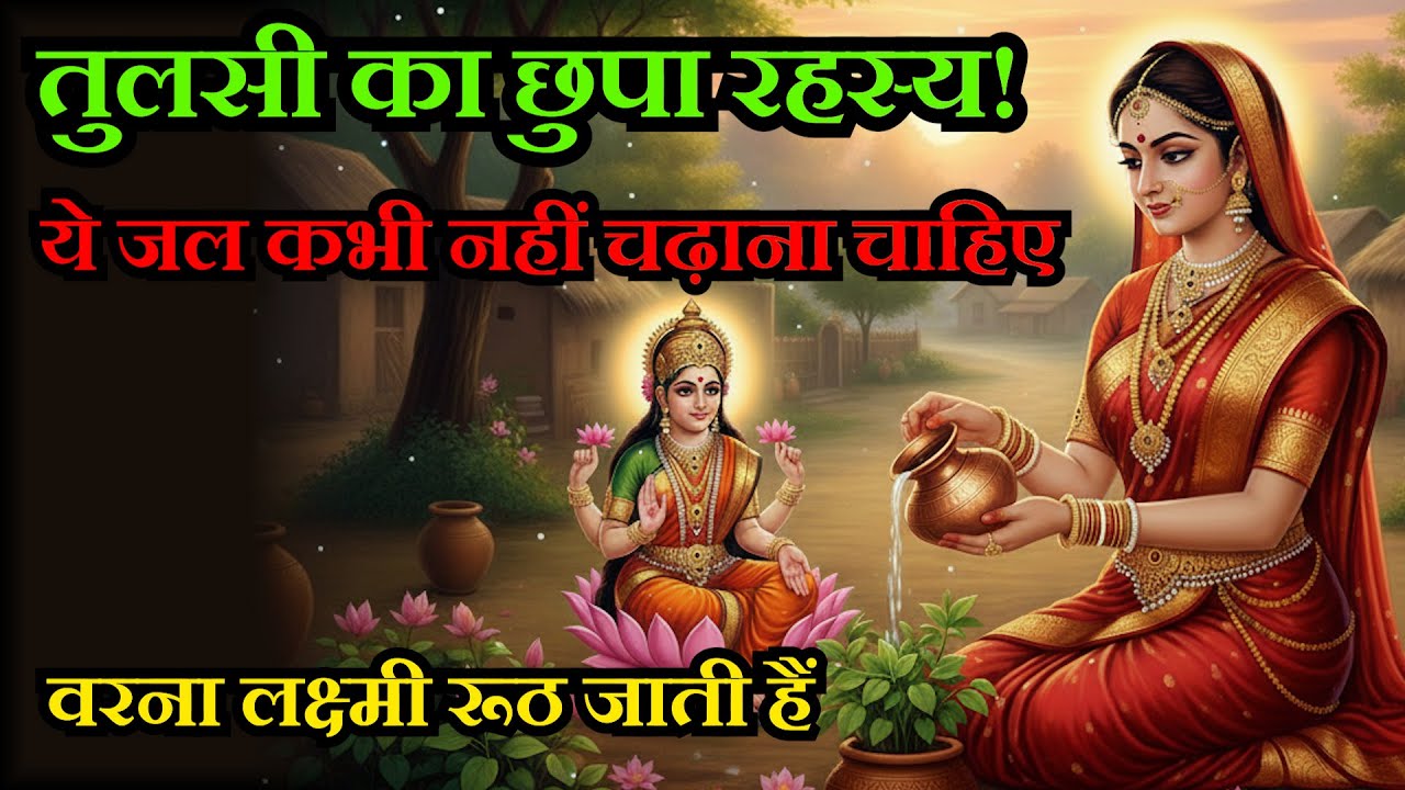 ये जल कभी नहीं चढ़ाना चाहिए, वरना लक्ष्मी रूठ जाती हैं | लक्ष्मी कृपा का रहस्य”