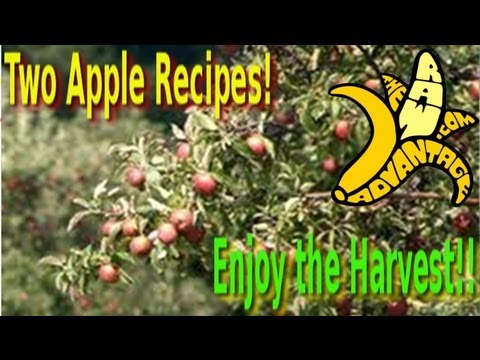 Two Apple Recipes, Enjoy the Harvest!