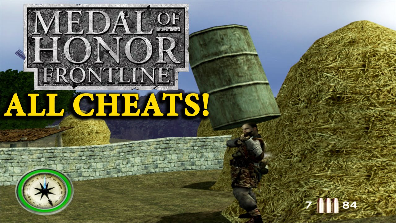 how do you use cheats on medal of honor pc version