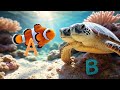 Learn ABC with Sea Animals 🐠🐢 | Fun Phonics Song for Kids