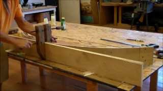 dome ceiling   circular base,forming jig and glue up   step 2