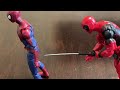 Deadpool Vs Spider-Man stop motion #the amazing Spider-Man #Deadpool