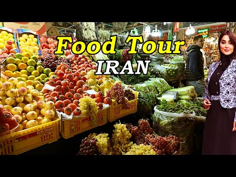 قدم زدن در شگفت انگیزترین بازار غذای ایران بازار رنگارنگ تهران