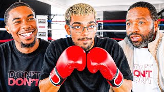N3on Trains Boxing w/ Adrien Broner & DeenTheGreat!