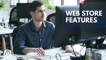 Broudy Web Store Features