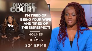 I'm Tired of Being Your Wife, I’m Tired of Your Disrespect: Marquisha Holmes v 