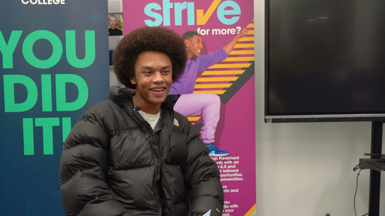 We launched a highly successful programme called Strive designed for aspirational students.