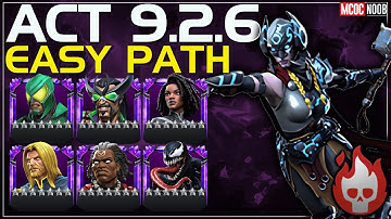 The EASIEST Path To Victory In MCOC Act 9.2.6 with Lotan Boss!