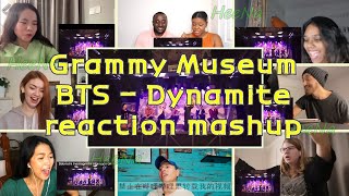 [BTS] Dynamite (Grammy Museum)｜reaction mashup