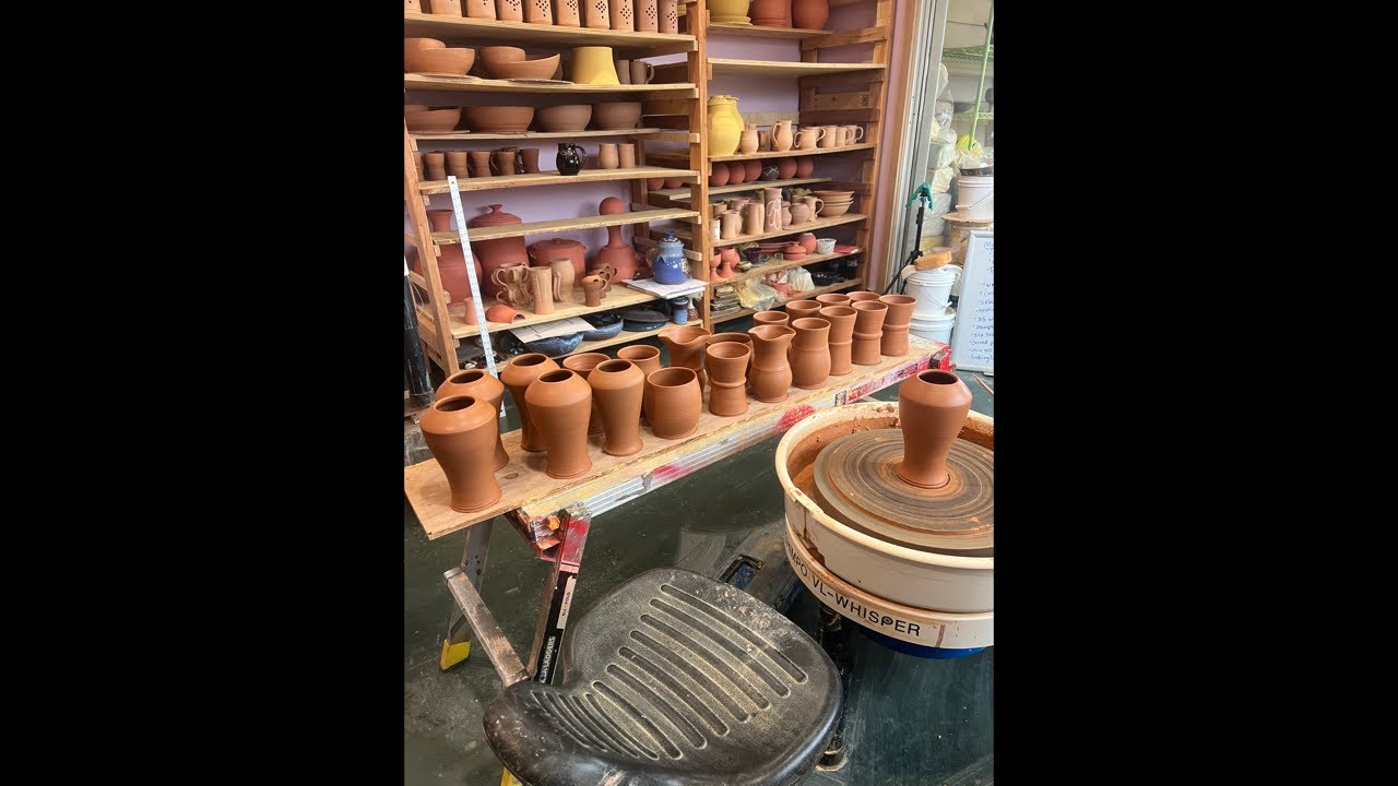 Amy Palatnick is live on the pottery wheel