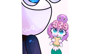 cala maria kiss mugman cuphead