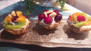 tartelette aux fruits   تارتولات بالفواكه