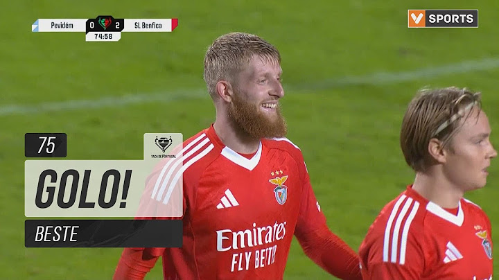 Golo Beste: Pevidem 0-(2) Benfica (Taça de Portugal 24/25)