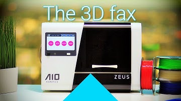 [1/2] 3D fax: AIO Robotics ZEUS unboxing + first 3D scan and print!