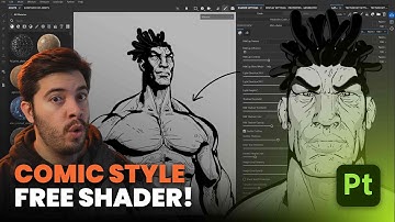 Bring Comic Art to Life in Substance 3D Painter!