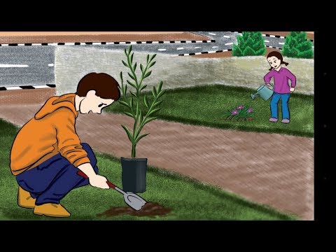 الدرس الثاني للصف الثالث يوم الشجرة ونص الاستماع الكلمة الطيبة