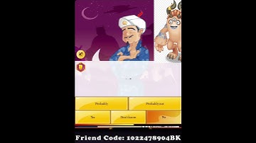 Seeing if the Akinator can guess stoowarb from MSM