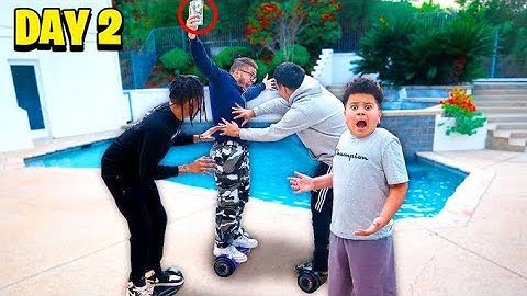 LAST TO FALL OFF HOVERBOARD WINS $10,000 - CHALLENGE!