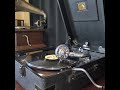 江利 チエミ ♪スウィート・アンド・ジェントル♪ 1955年 78rpm record. HMV Model No 102 Gramophone