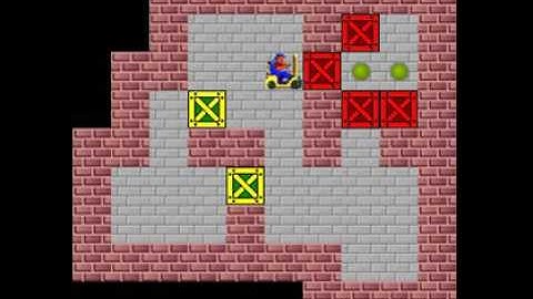 Sokoban Level 17 Slowly 1