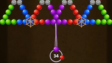 Bubble Shooter Gameplay NICE BALL | Bubble Pop Origin! Part 15 - Android Gameplay