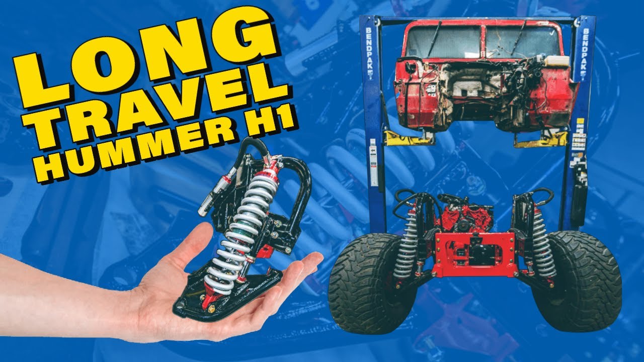 hummer h1 long travel suspension