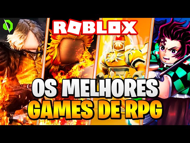 OS MELHORES E MAIS LENDÁRIOS JOGOS de RPG do ROBLOX! 