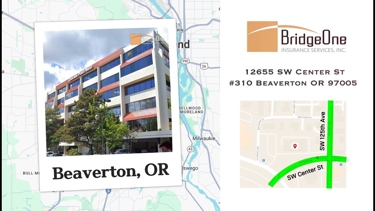 [브리지원 보험 오리건주 Beaverton 지사를 소개합니다] BridgeOne Insurance Services #미국보험 ...
