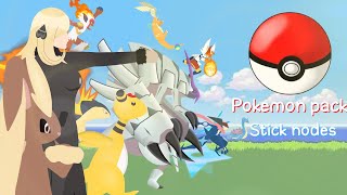 Pack Pokémon 🎁⚡| °Stick Nodes Pack Donwload°