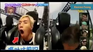 KPOP Idols In Roller Coaster Funny Moments by Korean Funny 13,198 views 6 years ago 12 minutes, 56 seconds