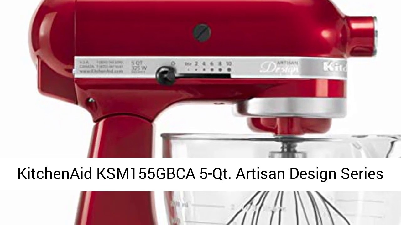 5 Qt Artisan Design Series Mixer (Candy Apple Red)