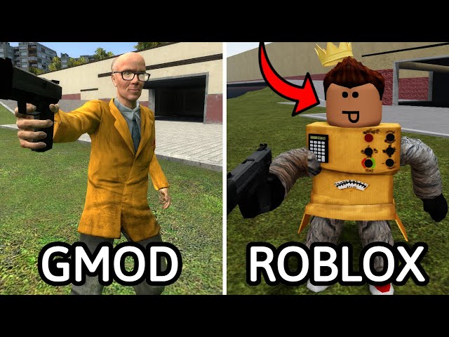 I got Garry's Mod On Roblox by XT2020 on DeviantArt