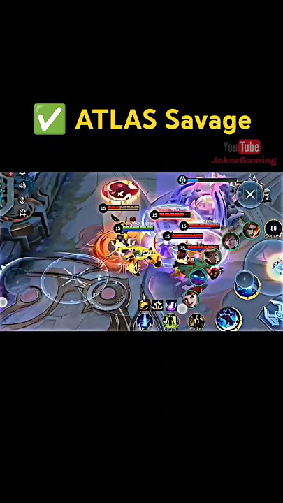 ✅ ATLAS Savage #mobilelegends #mlbb #foryou
