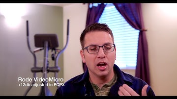 Rode VideoMicro, Zoom H2N, and Giant Squid lav - audio test and comparison