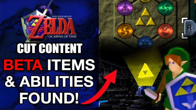 Descoberta versão beta de The Legend of Zelda: Ocarina of Time