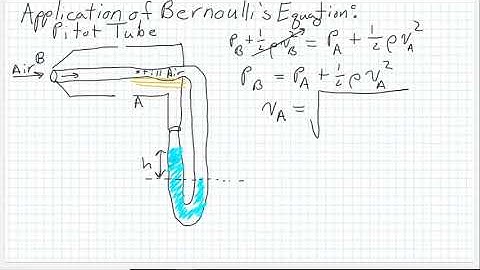 Application of Bernoulli