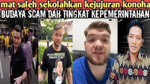mat saleh ini menyesal dan merasa tertipu tinggal di Indonesia
