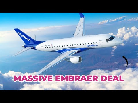 Paris Air Show 2025 Day 2: SkyWest’s Deal for 110 Embraer Jets