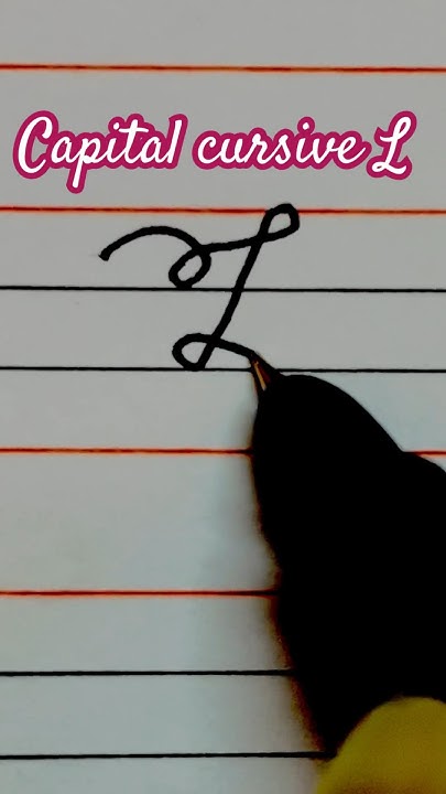 how-to-write-cursive-l-how-to-write-cursive-alphabets-how-to-write