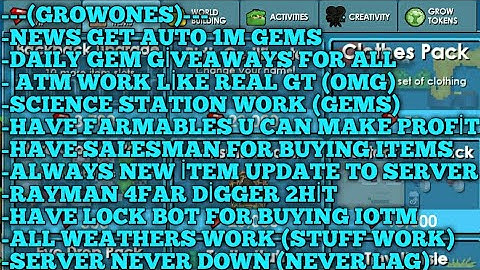 👑 BEST! Growtopia Private Server + Tutorial Join!!! (LIKE REAL GT) | GROWONES