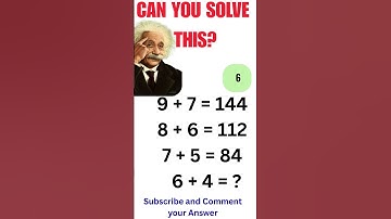 99.99% Fail || Can you solve this? #viral #maths #iqtest
