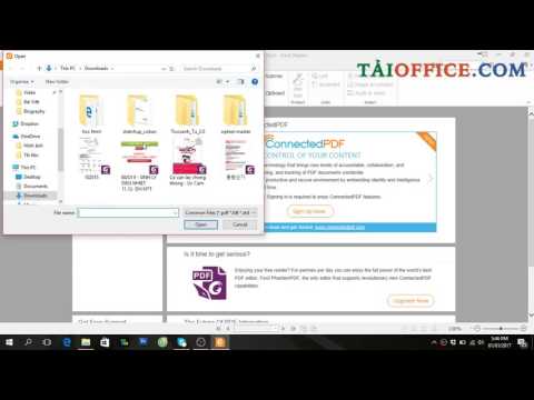 Hướng dẫn chuyển PDF sang Word bằng Foxit Reader