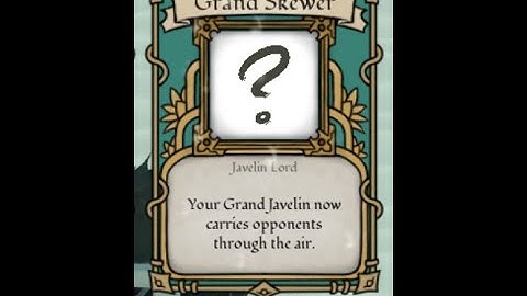 Deepwoken | The Grand Javelin