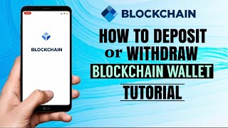 How to DEPOSIT or WITHDRAW crypto on Blockchain Wallet | Bitcoin App Tutorial screenshot 3