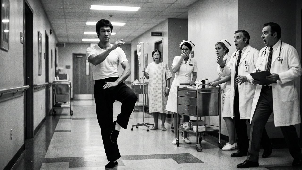 Bruce Lee Entered A Hospital Ward Unexpectedly — 15 Seconds Later Doctors Stopped Walking