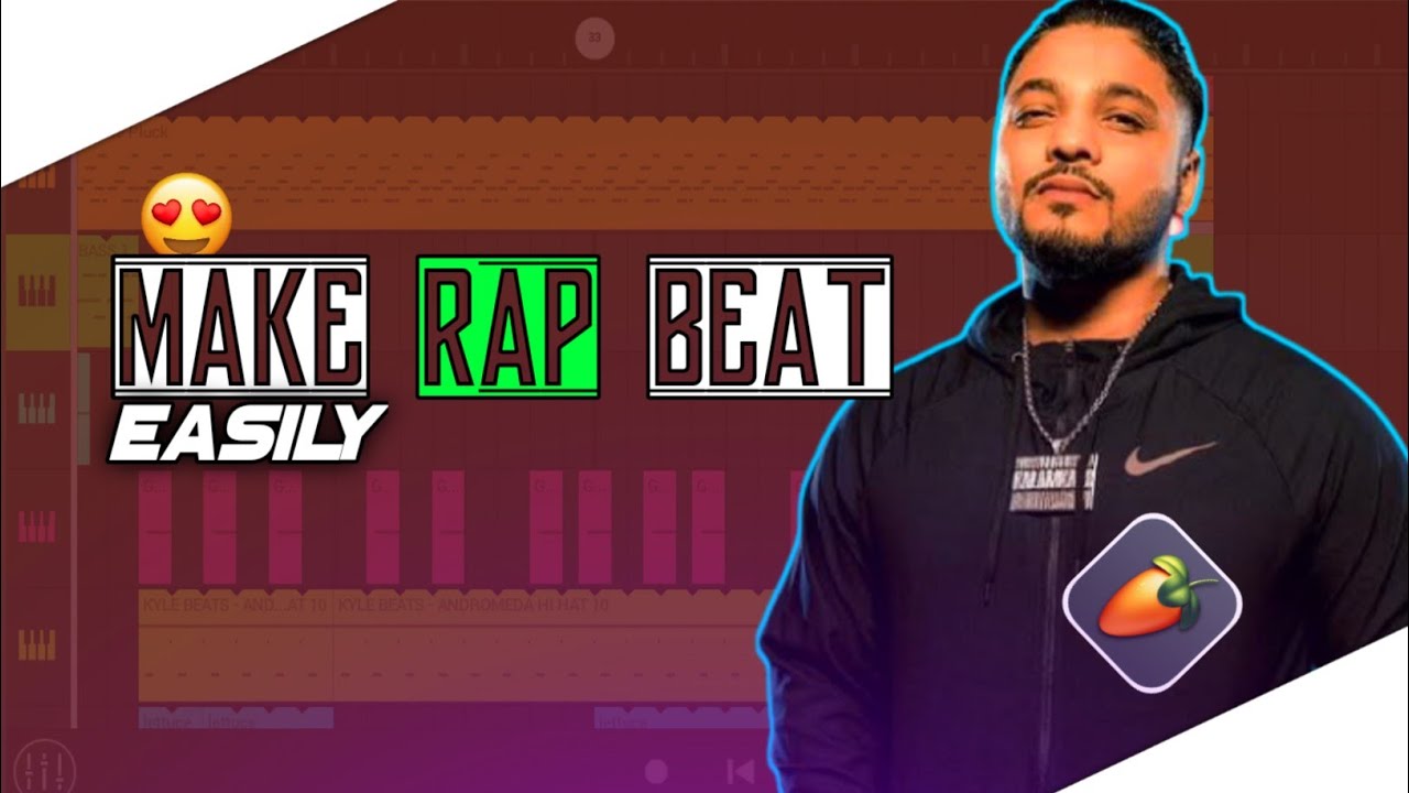 How to Make Hip hop Rap beat Easily in Fl studio mobile 2021 - YouTube